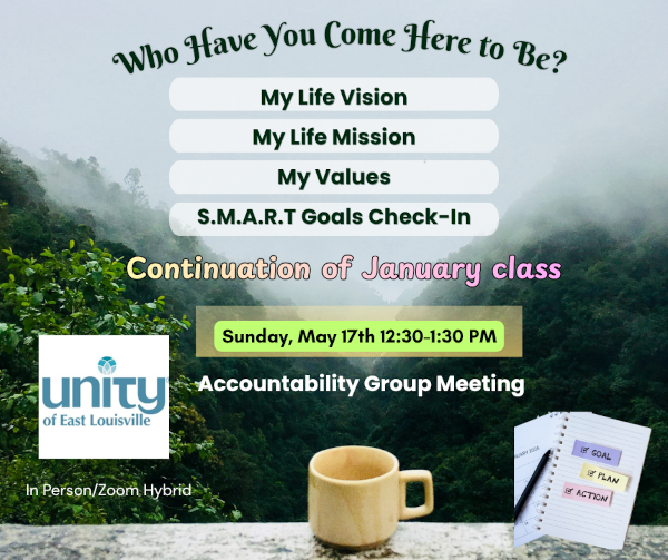 Who Are we? May 17 12:30