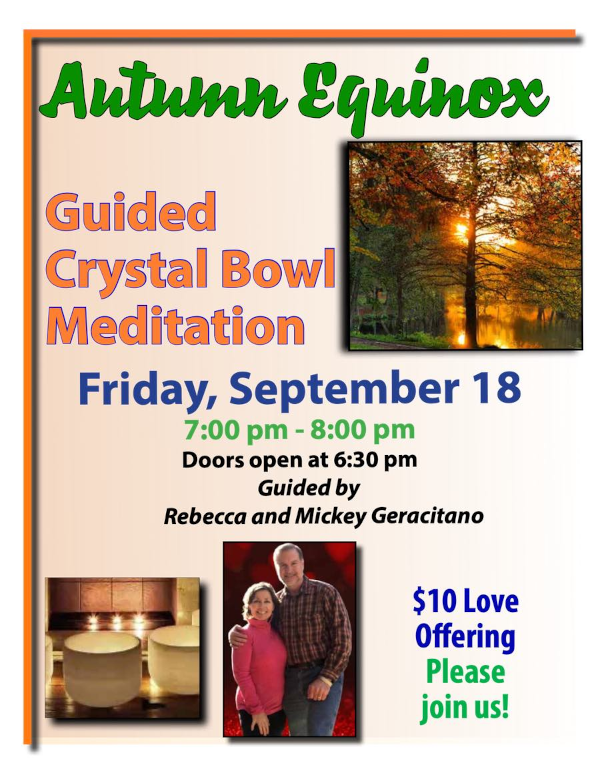 Crystal Bowls Sept 18