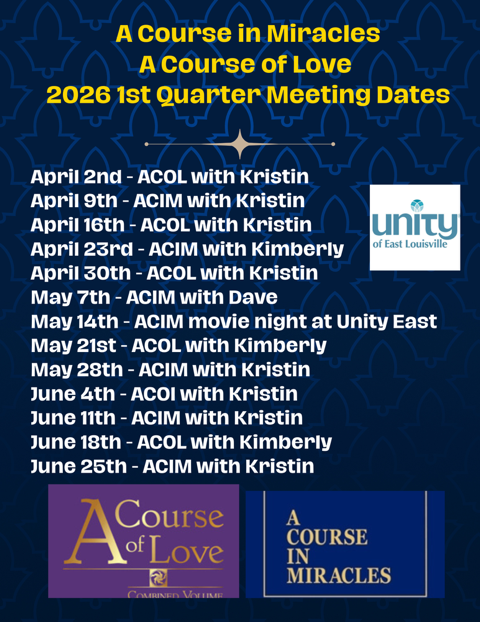 A Course in Miracles April-June