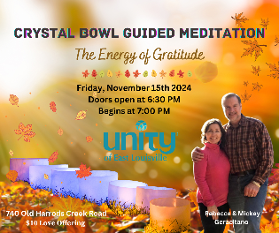 November Crystal Bowls graphic