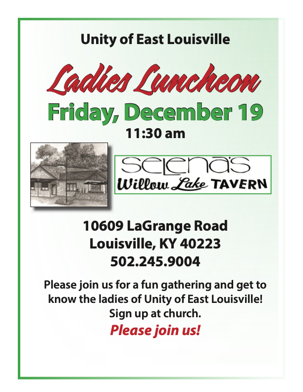 Ladies Lunch Dec graphic