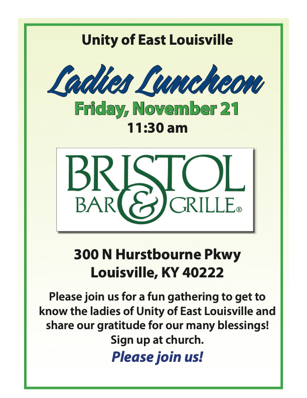 Ladies Lunch Nov 21 graphic